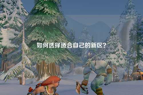 如何選擇適合自己的新區？