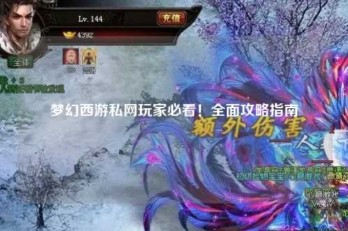 夢(mèng)幻西游私網(wǎng)玩家必看！全面攻略指南