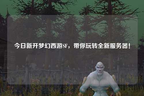 今日新開(kāi)夢(mèng)幻西游SF，帶你玩轉全新服務(wù)器！